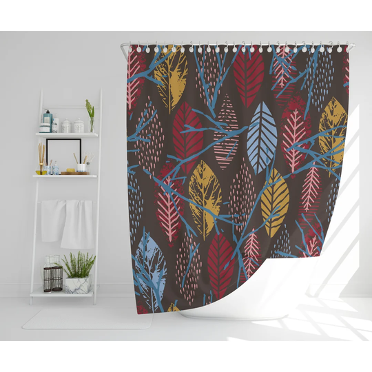 Purwokerto Polyester Shower Curtain