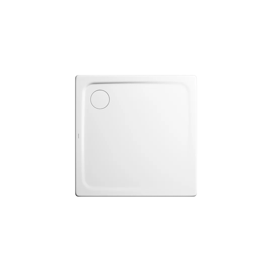 Superplan Plus 800 x 800 mm Steel Enamel Shower Tray - White