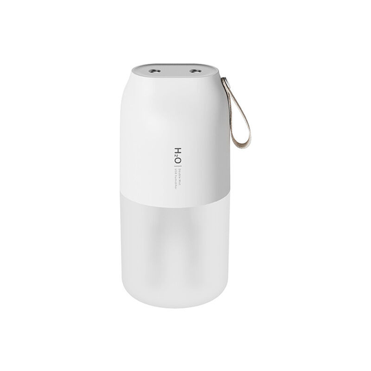 Perleraregb - 300MLUSB Portable Car Dual Spray Humidifier Home Office Desk Humidifier (White)