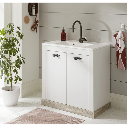 Theres 820mm Free-standing Standard Single Vanity