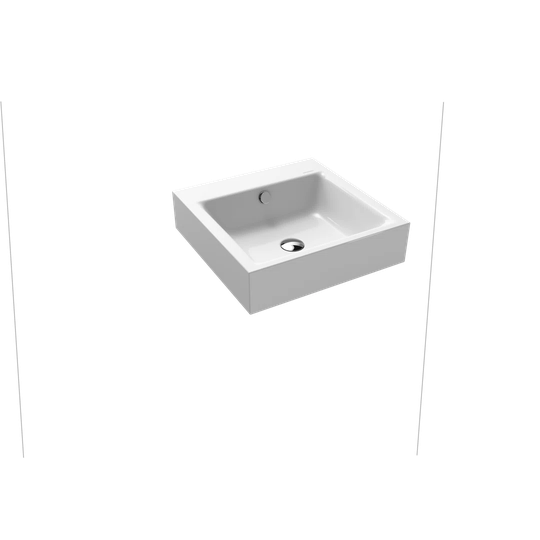 Puro Black Steel Enamel Square Wall Mount Bathroom Sink
