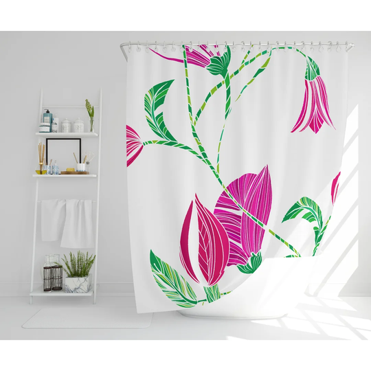 Widefield Polyester Shower Curtain