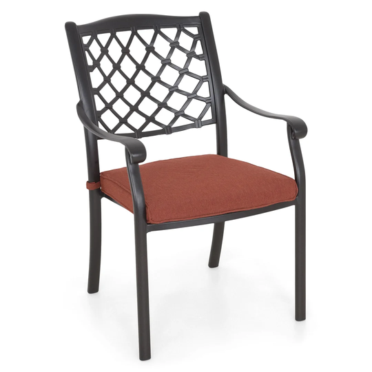 Letellier Patio Dining Armchair with Cushion