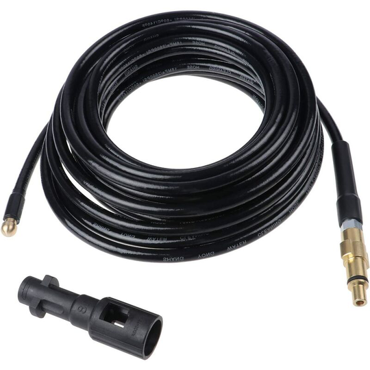 10m Hose Unblocker, Drain Unblocker Set, High Pressure Hose for Kärcher High Pressure Washers