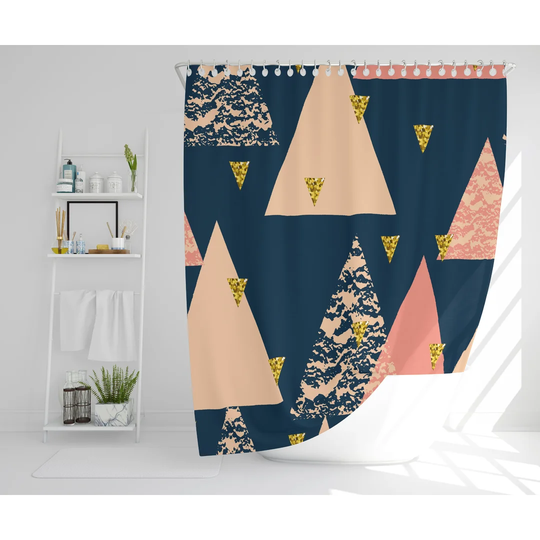 Kordell 2 Piece Polyester Shower Curtain Set