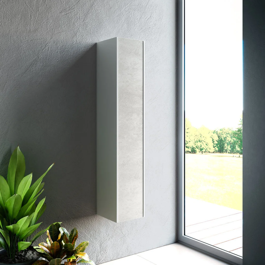 Dorcus 25Cm W x 130Cm H x 27Cm D Tall Bathroom Cabinet