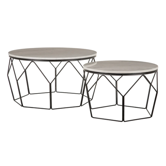 Dehanae 2 Piece Coffee Table Set