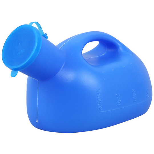 2000ml Portable Outdoor Urine Bottle With Lid Male Pee Urinal Storage Urine Collector, BR-Life