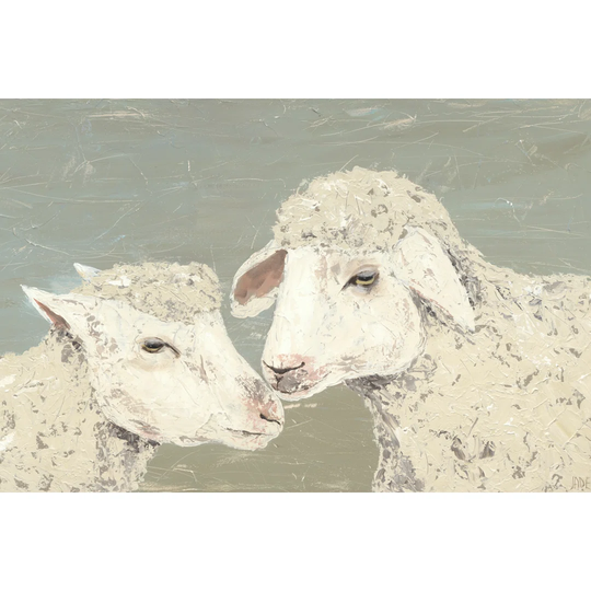 Sweet Lambs II by Jade Reynolds - Wrapped Canvas Art Prints
