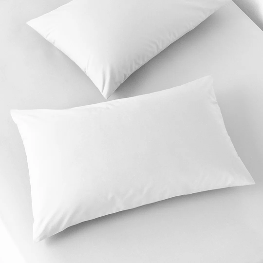 Ylvi 400 Thread Count Plain 100% Cotton Housewife Pillowcase