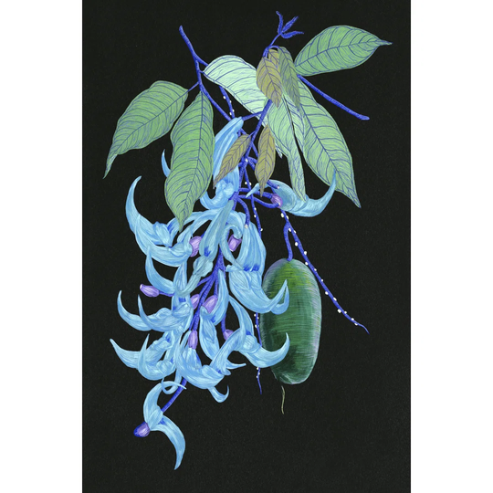 Jade Vine II by Melissa Wang - Wrapped Canvas Painting