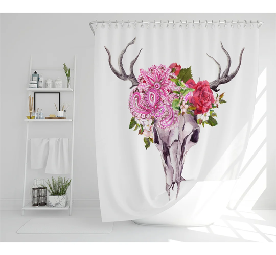 Ogilvie Polyester Shower Curtain Set
