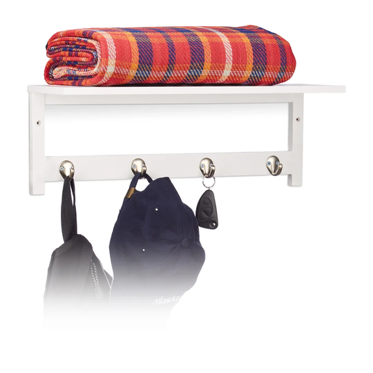 Badillo Wall Shelf with Hook