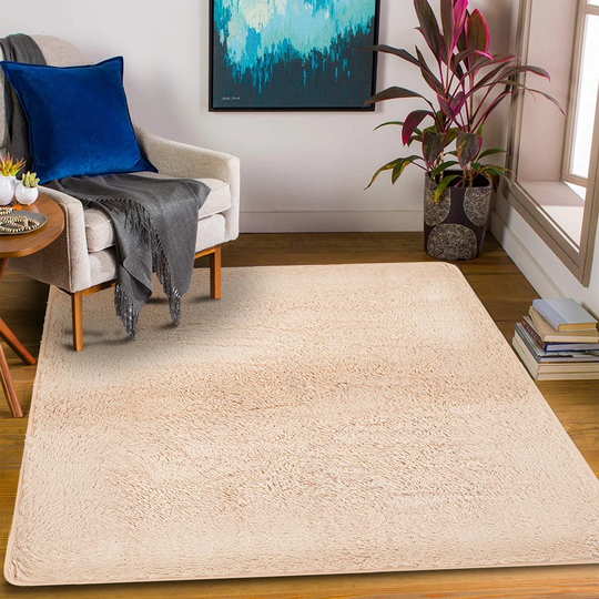Fluffy Shaggy Rug Area Rugs Living Room