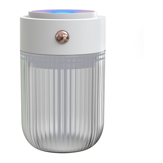 Ilovemilan - Night Light Mini Humidifier with Colorful spray mute usb Personal Desktop Humidifier for Car, Office Room, Bedroom,etc. 2 Mist Modes