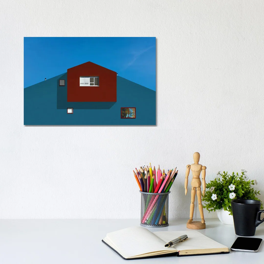 The Red Room by Arnon Orbach - Wrapped Canvas Graphic Art
