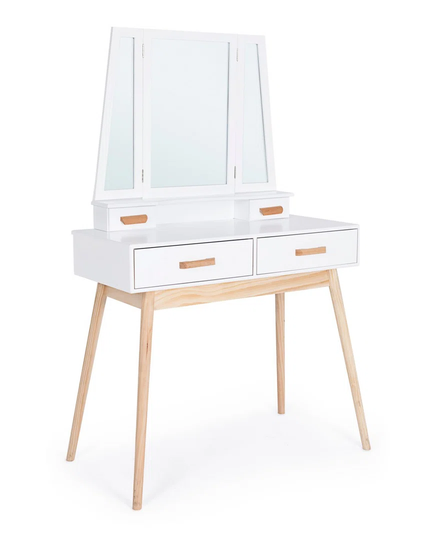 Macarthur 90Cm Console Table and Mirror Set
