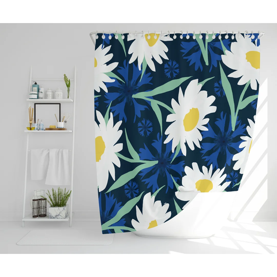Keyesport Polyester Shower Curtain Set