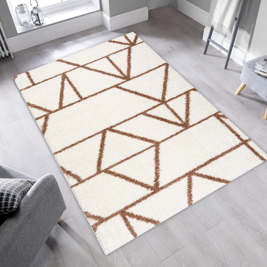 Widgee Machine Woven Beige/Brown Rug