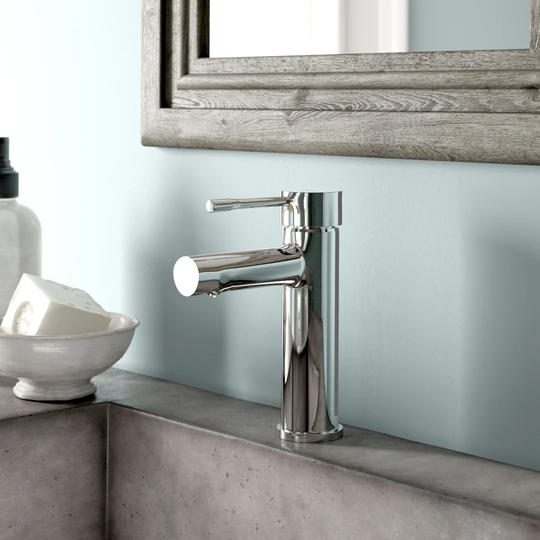 GROHE Essence basin tap, smooth body, regular spout, GROHE EcoJoy 34294001