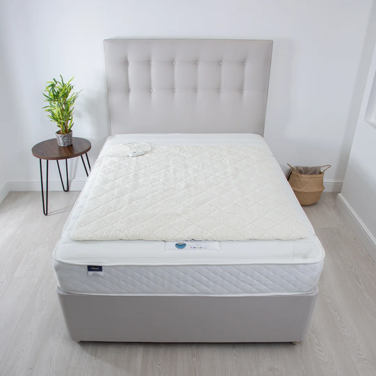 Silentnight Teddy Fleece Electric Blanket - Easy Fit Heated Under blanket with 3 settings