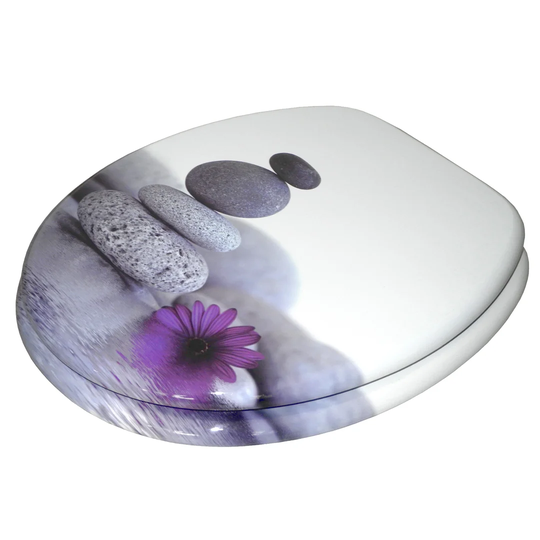 Energy Stones Soft Close Elongated Toilet Seat