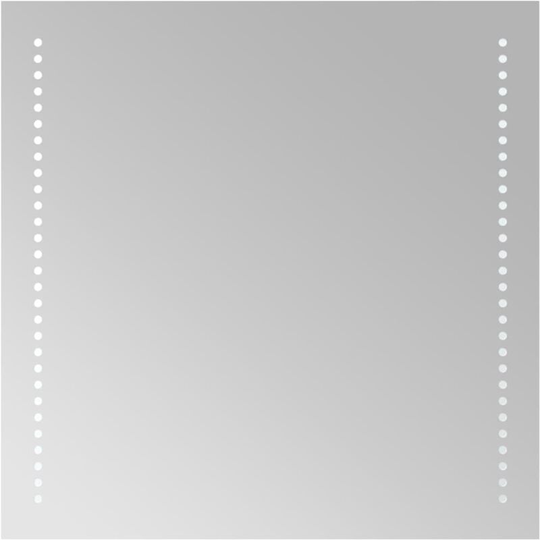 Vidaxl - led Bathroom Mirror 50x50 cm Transparent