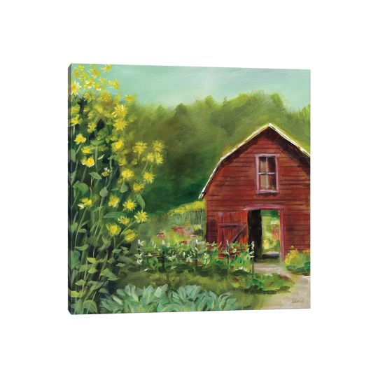 Kelly Way Barn by Sue Schlabach - Painting Print on Canvas