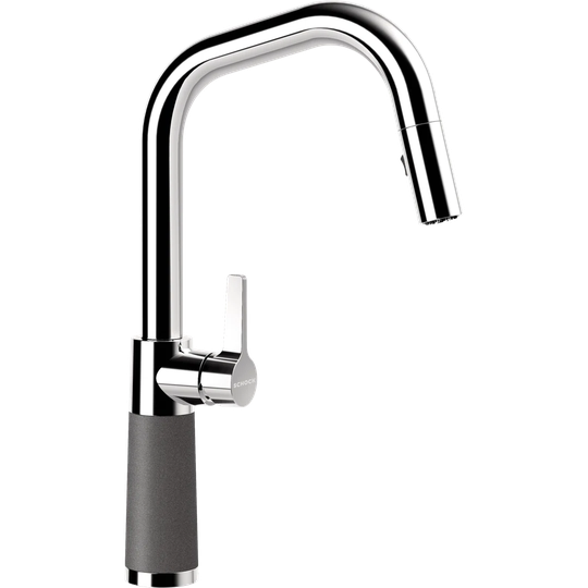 High Pressure Cristadur Pull Out Single Lever Monobloc Tap