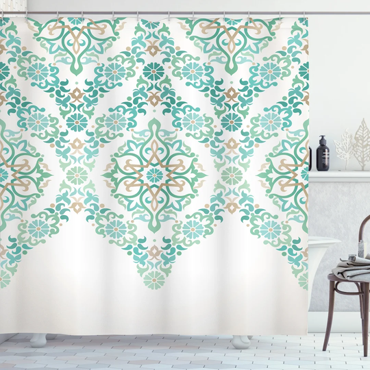 Bertasi Polyester Shower Curtain Set