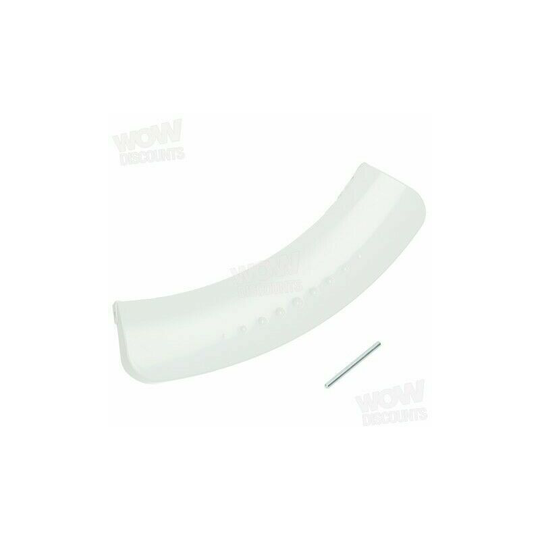 Washing Machine White Door Handle. Genuine Part Number 2804940100 - White - Beko