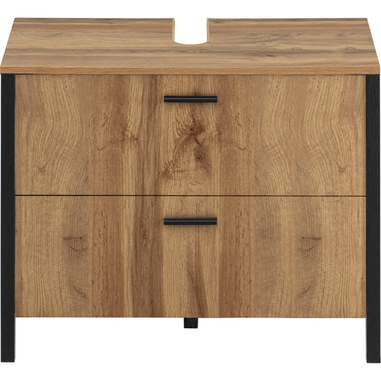 Mcnelly 69Cm W x 54Cm H x 35Cm D Free-Standing Back To Wall Toilet Unit