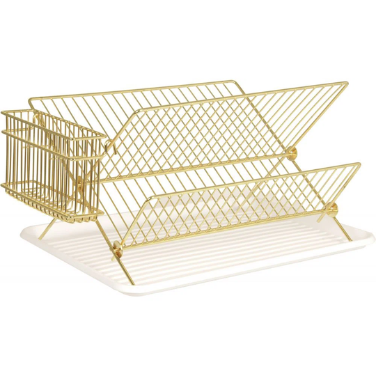 Tiponya Metal Metal 2 Tier Dish Rack
