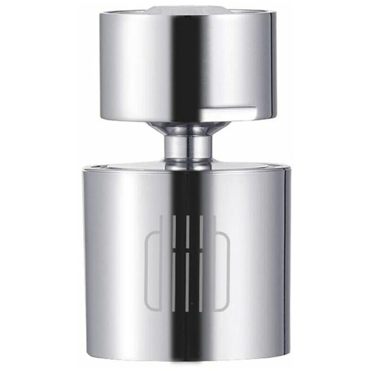 360 Degree Faucet Aerator, Swivel Water Saver Filter Kitchen Faucet Head 2 Modes Adjustable Shower Head Filter Sprayer for Kitchen Bathroom