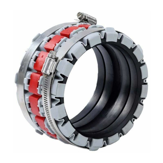 75-110mm Universal Coupling Connector Drain Pipes Various Sizes Types Materials