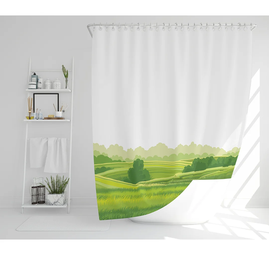 Eljay Polyester Shower Curtain