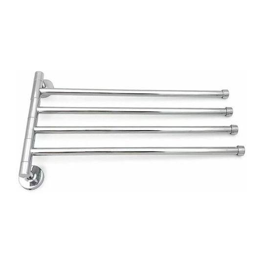 Bathroom Accessories Bathroom Hardware Stainless Steel Rotary Towel Holder Mobile Towel Holder Bathroom Accessories
