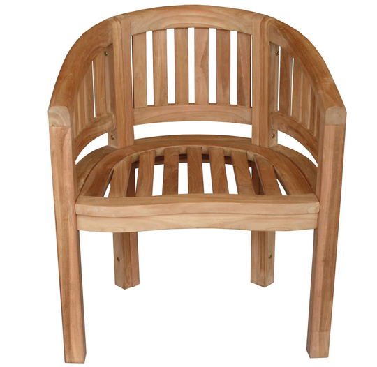 Teak Patio Dining Armchair