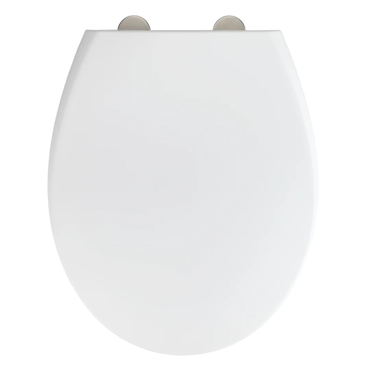 Premium WC seat Ikaria black matt, made of antibacterial Duroplast, with soft-closing mechanism
