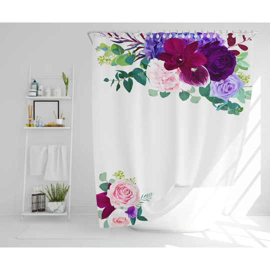 Eklund Polyester Shower Curtain Set