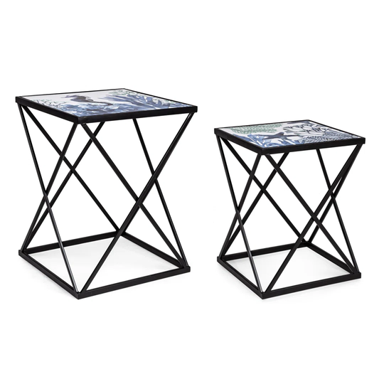 Bellatrix Reef 2 Piece Nest of Tables