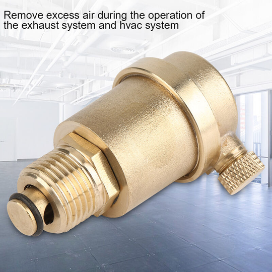 DN15 G1/2 Brass Automatic Air Vent Valve for Solar Water Heater Pressure Relief
