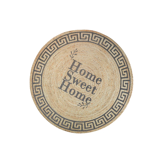 August Grove Straubing Grey Beige Frame Cotton Machine Made Area Rug