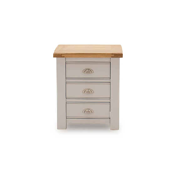 Isamar 3 Drawer Bedside Table