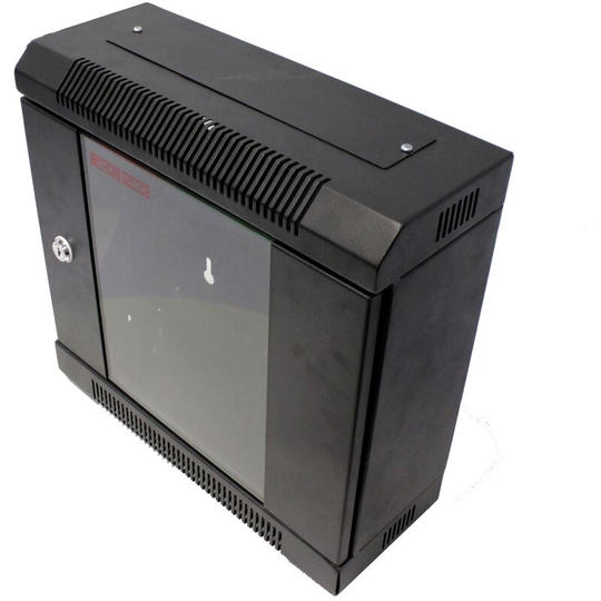 Rackmatic - Server rack cabinet 10 inch 6U 370x140x350mm wallmount TENRack by