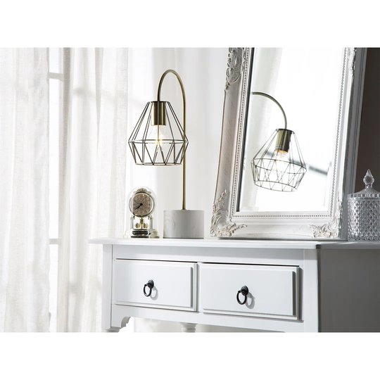 Hedya 50" Grey Table Lamp