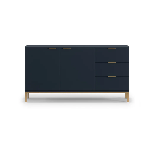 Ernestina 150 Cm Wide 3 Drawer Sideboard