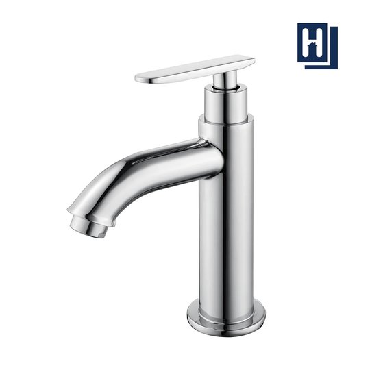 Badarmatur Kaltwasser Armatur Standventil Wasserhahn Bad Waschbecken Armatur Waschtischarmatur Einhandmischer