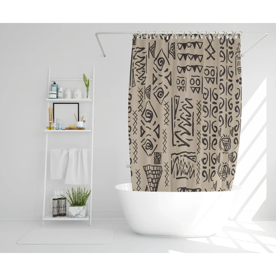 Rikard Polyester Shower Curtain