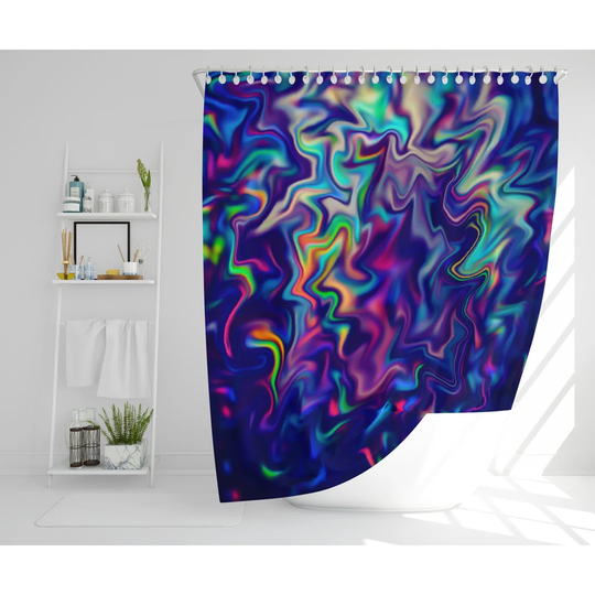Fleischman Polyester Shower Curtain